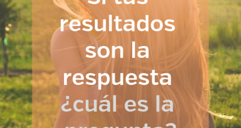si tus resultados son la respuesta, ¿cuál es la pregunta?